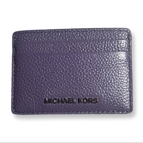 MICHAEL Michael Kors Purple Card Holder - Picture 1 of 5
